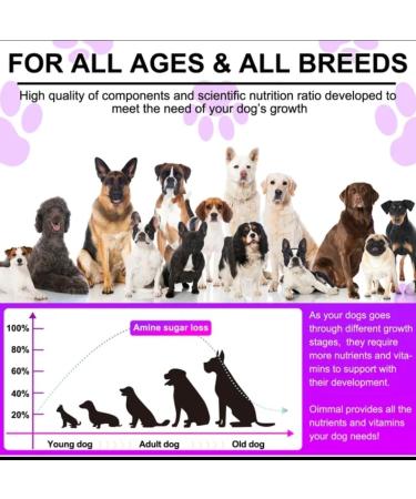 15 in 1 Multivitamin with Glucosamin and Probiotic Soft Chews (2 Packs) for Dogs. Multivitamin for Hip Joint Skin Coat Gut Health and Immune System with Duck Flavour for All Dogs (120 Chews). - Buy Online on SooperMarket.com