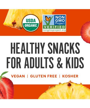 Noka Superfood Smoothie Pouches (Strawberry Pineapple) 4-Pack with Plant Protein, Prebiotic Fiber & Flax Seed - Organic, Gluten Free, Vegan - Healthy Fruit Squeeze Snack (4.22oz Each) - Buy Online on SooperMarket.com