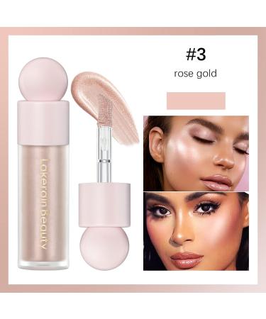 SOYUB Liquid Luminizer Blush: Rose Gold 03 | Waterproof & Long Lasting Face Highlighter for Cheeks - Buy Online on SooperMarket.com