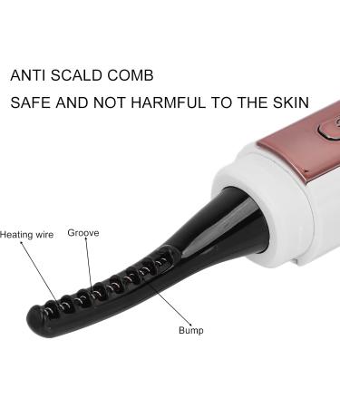 Electric Eyelash Curler Heated Eyelash Clip Heated Eyelash Curler Comb USB Charging Eyelash Curler with Mascara & 4 Level Temp Heated Eyelash Perm with LCD Display for Women Sorandynibc8m9zkr-12 - Buy Online on SooperMarket.com