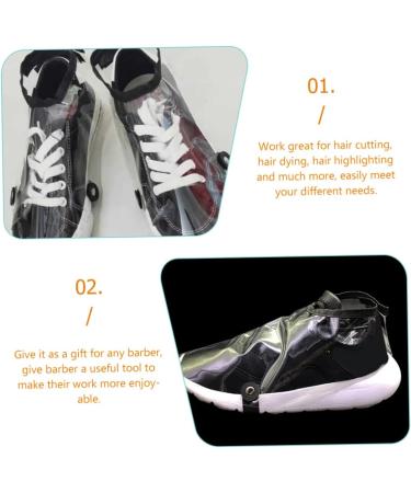 HAPINARY 1 Pair Barber Shoe Covers Haircut Shoes Cloak Hair Accessories Skull Haircut Shoes Protector Barber Shoes Protector Capes Shoes Barber Shoes Cloth Headgear Hair Dye - Buy Online on SooperMarket.com