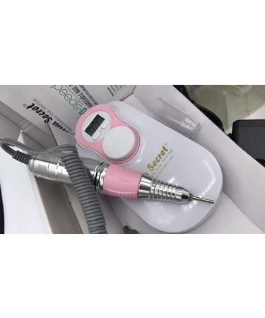 Mia Secret Professional Pro-Speed Portable Rechargeable Nail Drill - White & Pink - Buy Online on SooperMarket.com