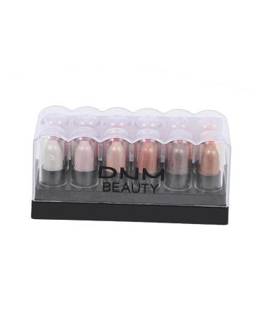 Didiseaon 2 Boxes 12 Shadow Box Glitter Eyeshadow Stick Boxed Woman Brightening Stick Plastic