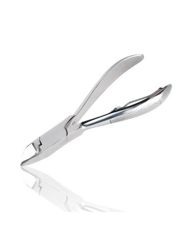 Titania Extra sharp professional nail tongs (10.5 cm) Strong nail scissors for manicure & pedicure Stainless Steel Nagelschneider for thick nails especially for strong toenails