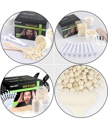 Nose Wax Kit for Hair Removal Effective Waxing for Nose Eyebrow Lips & Mustache | International Shipping Available - Buy Online on SooperMarket.com