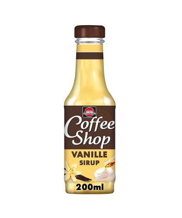Schwartau Coffee Shop Vanilla coffee syrup to refine coffee specialties 200ml