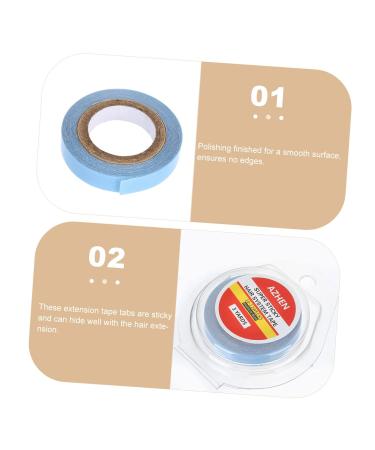 Gogogmee 1 Roll Wig Women Lace Tape Wig Tape Hair Extension Tape Hair Tape Lace Front Tape Lace Tape for Wigs Women Wig Tape Hair Wig Tape Lace Wig Tape Lace Front Wig Tape 5x5cm Blue - Buy Online on SooperMarket.com