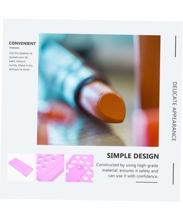Buy 1 Set Lipstick Filling Mold - DIY Lipgloss Lip Tint Lip Balm Kits with 5 Purple Plastic Trays for Makeup | International Shipping Available - Buy Online on SooperMarket.com