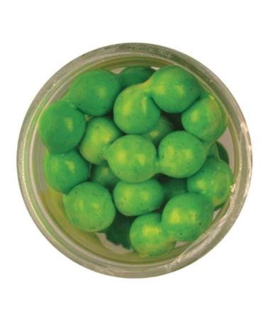 Berkley PowerBait Power Eggs Floating Magnum Fishing Soft Bait, Lemon Lime - Garlic Scent, .5 oz Small Jar