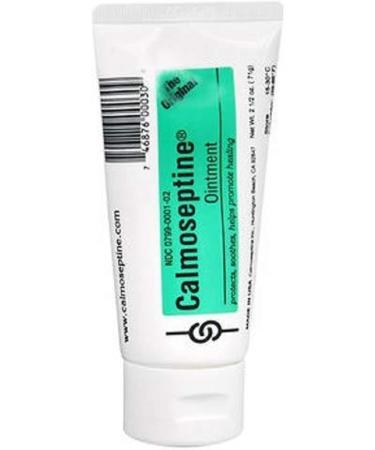 Calmoseptine Diaper Rash Ointment Tube 2.5 oz (Pack of 3) - Fast Relief and Protection for Babies - Buy Online on SooperMarket.com
