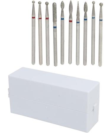 Stainless Steel Manicure Tools 30 Holes Nail Drill Bits Multi Shape Nail Grinding Heads Set with Dustproof Organizer Professional Remove Gel Nail Drill Bits for Manicure Pedicure Home Salon Use - Buy Online on SooperMarket.com