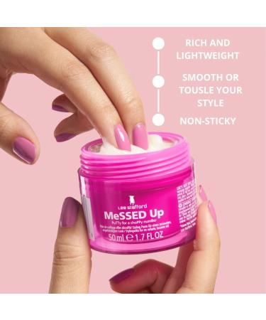 Lee Stafford Hair Styling Pomade | Messed Up Putty - Lightweight Texturizing Wax for All Hair Lengths Firm Hold 1.7 Fl Oz - International Shipping Available - Buy Online on SooperMarket.com