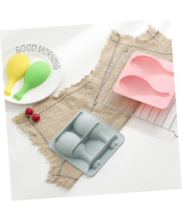 MAGICLULU 2pcs Chocolate Silicone Molds Sugar Molds Silicone Baking Mold Fried Chicken Mold Mini Cake Pans Chocolate Molds Demould Pudding Mold Mold Cupcake Mold Fudge Drumstick - Buy Online on SooperMarket.com