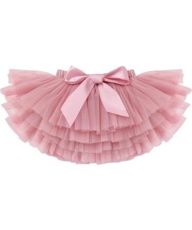 FYMNSI Boho Rainbow 2 Years First Birthday Outfit Baby Girl Cake Smash Photo Romper Tutu Set - Dusty Pink - Buy Online on SooperMarket.com