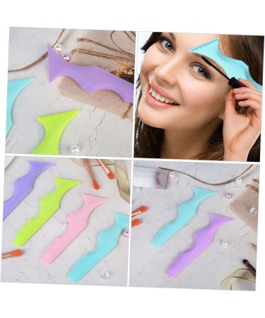 2pcs Multi-Function Shield Eyeliner Applicator Eyelash Lash Guide Aid Beauty Ruler Stencil - Buy Online on SooperMarket.com