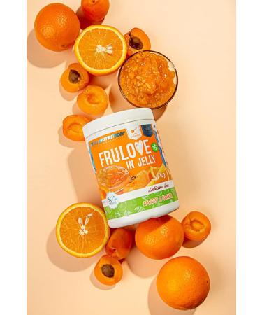 ALLNUTRITION Sugar Free Jam - Frulove Apricot & Orange Jelly - Low Carb & Calorie Spread - Vegan 1000g - Buy Online on SooperMarket.com