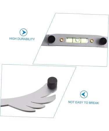 Beavorty 5pcs white white outfit eyebrow shaping kit eyebrow mapping tool eyebrow line aluminum alloy - Buy Online on SooperMarket.com
