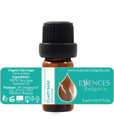 Organic Essential Oils Set for Hair Repair - Basil, Rosemary, Clary Sage | 100% Pure Therapeutic Grade | Non-GMO | 25ml Pack - Buy Online on SooperMarket.com