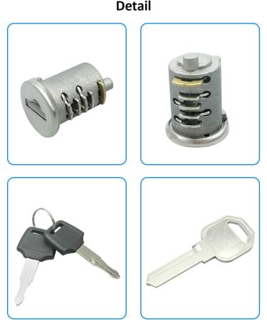 Yakima SKS Car Rack Lock Cylinders - 4 Pack Replacement Cores with Keys and Control Key - Buy Online on SooperMarket.com