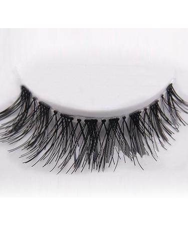 Bluelans 5 Pairs Soft Long Black Cross False Eyelashes Makeup Eye Lash Extension - Buy Online on SooperMarket.com