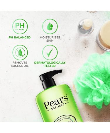 Pears Pure & Gentle Hand Wash with Lemon Flower Extracts | Moisturizing Liquid Soap with 98% Pure Glycerin | Pack of 2 - 250 ML - Buy Online on SooperMarket.com