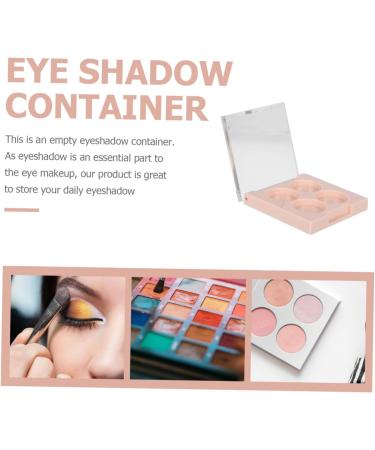 WOFASHPURET Makeup Pallette 2pcs Eye Shadow Replacement Box Loose Powder Filling Travel Convenient Eyeshadow Lipstick Tray - Buy Online on SooperMarket.com