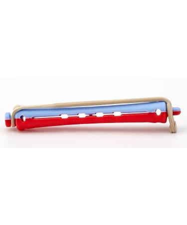 Fripac-Medis Permanent Wave Roller LW3 - 11mm Diameter Blue/Red Pack of 10 | International Shipping - Buy Online on SooperMarket.com
