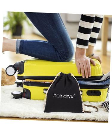 MUSISALY 2pcs Hair Dryer Storage Bag Home Hair Dryer Bag Hair Blower Bag Hair Dryer for Curly Hair Fabric 33.00X30.00X0.50CM As Shown - Buy Online on SooperMarket.com