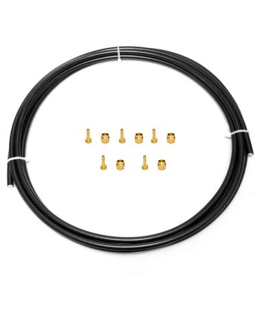 Farbetter 3000mm Bicycle Hydraulic Disc Brake Hose Kit for SRAM Avid Universal Including 5 Pairs of Olive and Connecting Insert