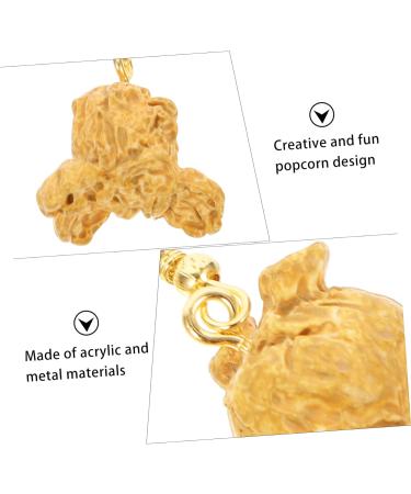 CALLARON 3pcs Girl Ear Hook Personality 5X1cmx3pcs Yellowx3pcs - Buy Online on SooperMarket.com