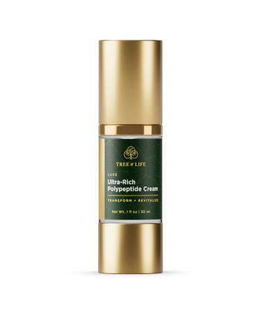 Tree of Life Luxe Ultra-Rich Polypeptide Cream for Face Wrinkles  1 fl oz
