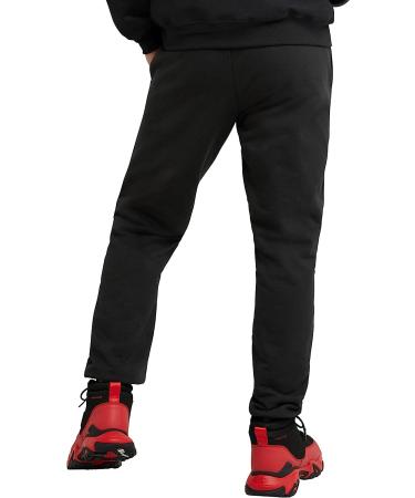 Hanes Men's Ultimate Cotton Fleece Sweatpants with Pockets - Medium Black - Buy Online on SooperMarket.com