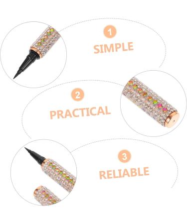 CANIGHT 1pc Eyeliner Eyelash Glue Liner Pen Liquid Liner Cosmetic Pencil Adhesive Pen for Eyelashes Plastic - Buy Online on SooperMarket.com