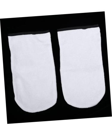 minkissy 6 Pairs Moisturizing Gloves Overnight Hand Wax Treatment Cold Gloves Skin Care Gloves Gel Gloves Wax Gloves Hand Treatment Mitts Bath Gloves Paraffin White Soft - Buy Online on SooperMarket.com