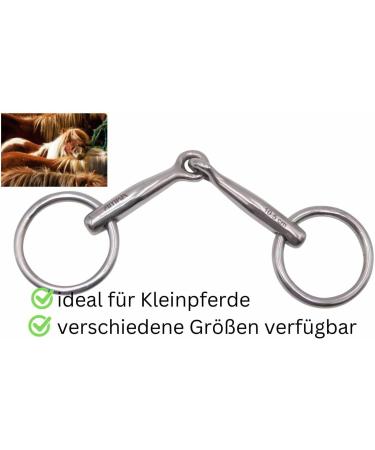AMKA Pony Bit - Stainless Steel 10mm Thickness 40mm Rings | Sizes 8.5-10.5 cm - International Shipping - Buy Online on SooperMarket.com