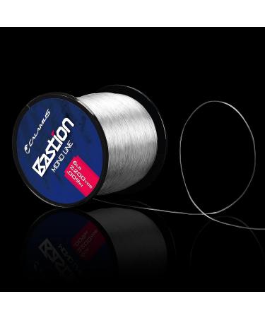 Calamus Bastion 4LB/1200Yards Monofilament Fishing Line - Strong Abrasion Resistant Nylon Line for Freshwater and Saltwater Fishing - Buy Online on SooperMarket.com