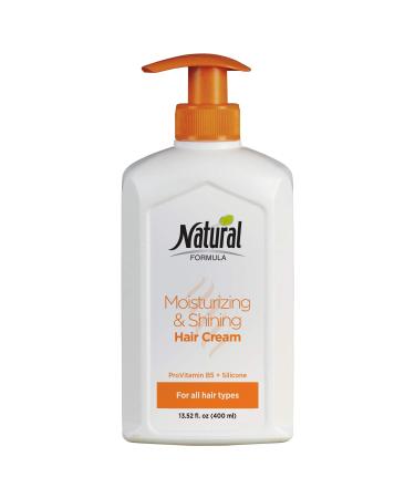 Natural Formula Moisturizing & Styling Hair Cream Silicon for All Hair Types 400 ml