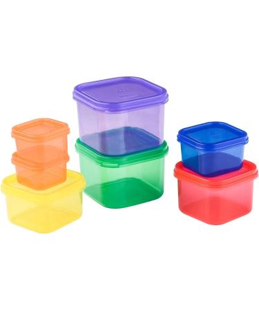 FIXBODY 7PCS Portion Control Containers - Color-Coded Labeled 21 Day Lose Weight System | Includes Use Guide, 21 Day Tracker, and Recipe Ebook - Buy Online on SooperMarket.com
