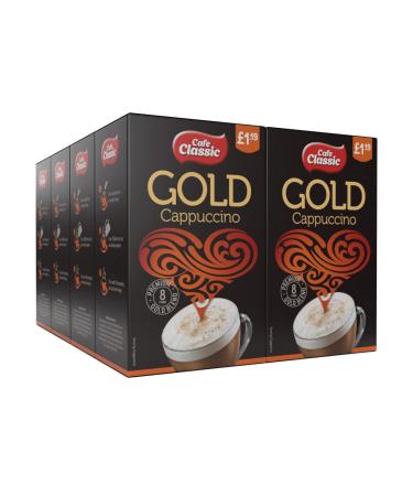 Cafe Classic Instant Cappuccino 64 sachets (Case of 8 x 8 sachets)