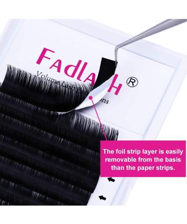 Fadlash Easy Fan Lashes DD Curl 0.07 11-19mm Mixed Length Russian Eyelashes Extensions - Buy Online on SooperMarket.com
