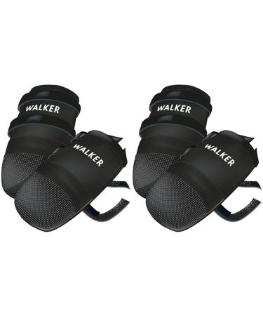 TRIXIE Water-repellent dog shoes paw protection Walker Care XL 2 pieces black- 1959 (pack of 2) black XL (pack of 2)