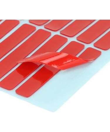 10 Sheet Nail Art Mounting Tape Salon Double Sided Adhesive Tape Accessory Nail Tip Fixation Tools Strong Viscosity Suitable for Nail Tip Color Display Nail Salon - Buy Online on SooperMarket.com