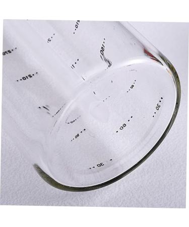 WOFASHPURET Glass Containers for Liquids Coffee Syrup Dispenser Pump Stainless Steel Press Mouth 22.5x6x6cm Black - Buy Online on SooperMarket.com