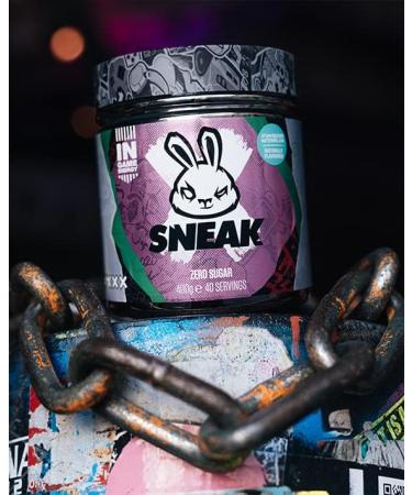 SNEAK Strawberry Watermelon In-Game Focus Boost Energy Drink | Zero Sugar, Low-Calorie, Vegan | 40 Servings 400g - Buy Online on SooperMarket.com