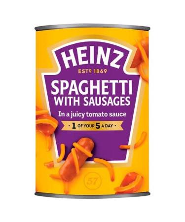 Heinz Spaghetti & Sausages 400g