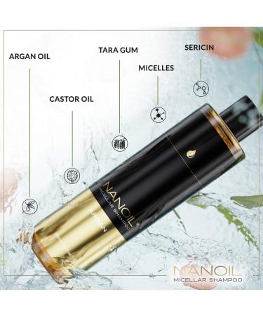 Argan Micellar Shampoo 300ml - Nourishing Argan Oil Strengthening & Smoothing for Perfect Hair Condition - Buy Online on SooperMarket.com