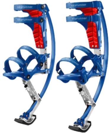 Iconiciris Kids Kangaroo Shoes Jumping Stilts (Blue) - Fitness Exercise for Children (66-110lbs/30-50kg) - Buy Online on SooperMarket.com