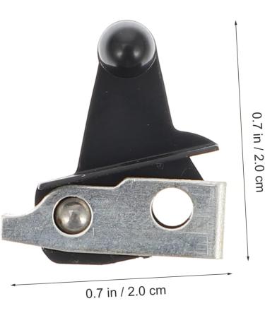 PLAFOPE Electric Clipper Switch Hairdressing Tool Replacement for Hair Trimmer Replacement Power Haircut Equipment for Hair Clipper Hair Clipper Supply Hair Clipper Repair Tool 2X2X1CM Black - Buy Online on SooperMarket.com