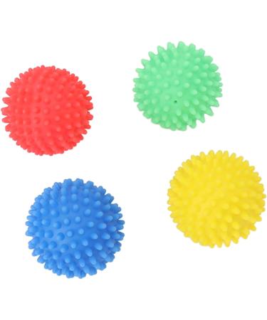 Eco-Friendly Silicone Dryer Balls - Reduce Drying Time Reusable 4 PCS (Red Yellow Blue Green) for Apartments - International Shipping - Buy Online on SooperMarket.com