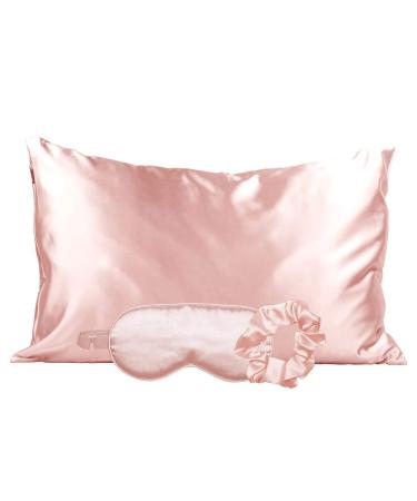 Kitsch Satin Sleep Set Blush 3 Piece Set